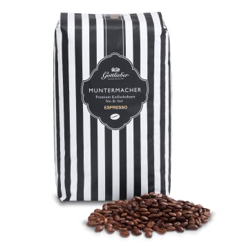 «Muntermacher» espresso beans (1 kg bag)