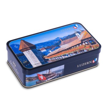 Decorative tin «Lucerne» (Empty decorative tin)